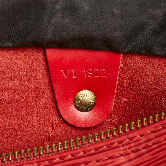 LOUIS VUITTON Epi Speedy 25 Boston Bag - Picture 9 of 10